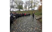 Gedenkveranstaltung in der Gedenkstätte „Jama“ zum 80. Jahrestag der Auflösung des Minsker Ghettos.